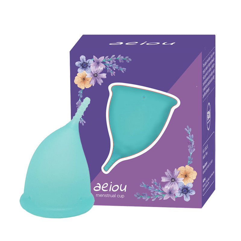 Menstrual cup fits the human body with medical silicone 2pack