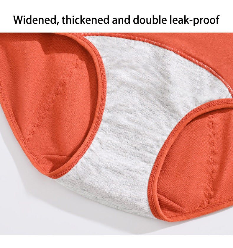 5PCS High Waist Menstrual Shorts Cotton Women Period Underwear Leak Proof Incontinence
