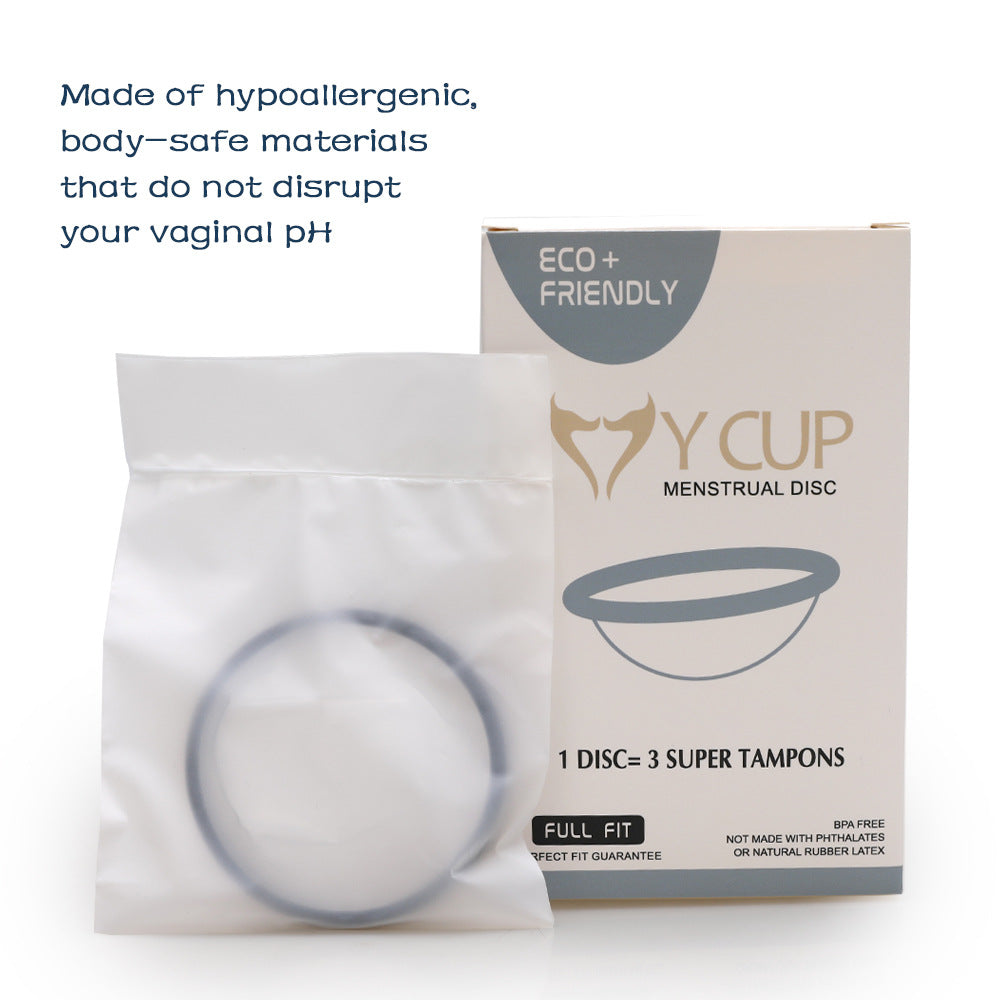 Disposable menstrual disc 12 pieces disposable menstrual ring