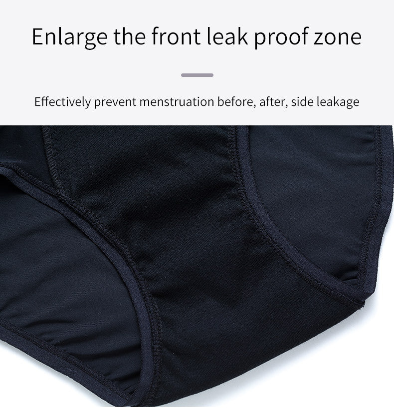 breathable and leak-proof high waist menstrual underwear Middle Flow 3pack