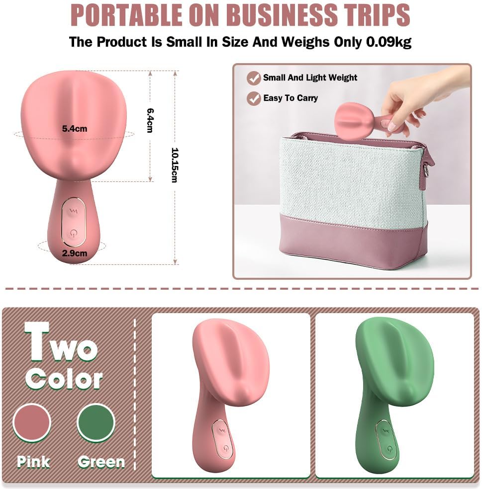 Handheld Wellness Massager – Multi-Speed, Soft Touch, USB Rechargeable