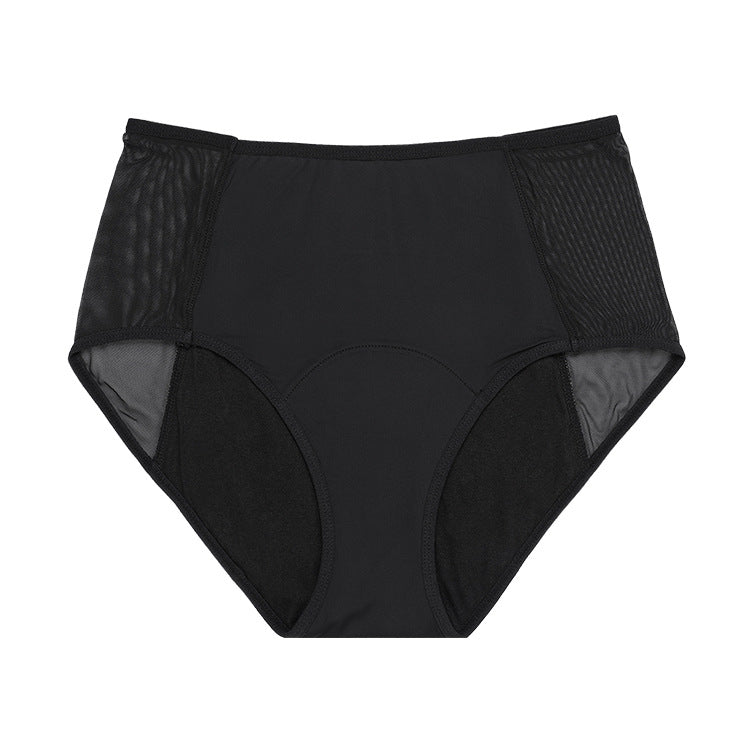 Mesh 4 Layers Physiological Leak Proof Underwear Menstrual Period Panties High Waist 3PCS