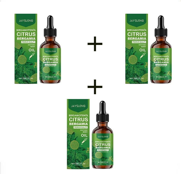 Bergamot Body Soothing Essential Oil Improving Fatigue Massage Muscles Aromatherapy Deep Moisturizing Multi Functional Serum Oil