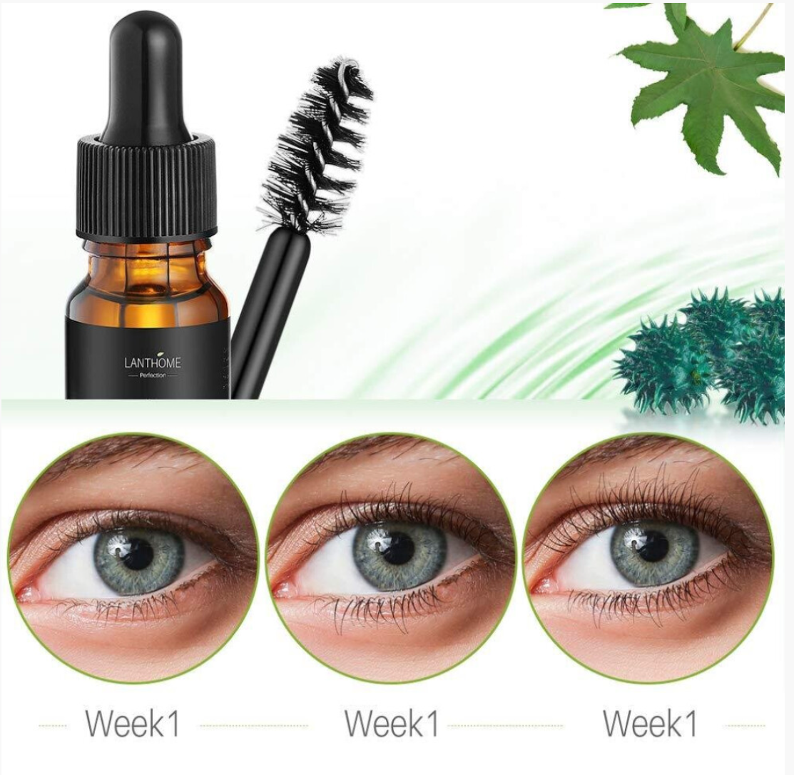 30ml *3 Castor Oil for Hair Growth Eyelashes Eyebrows Message Oils