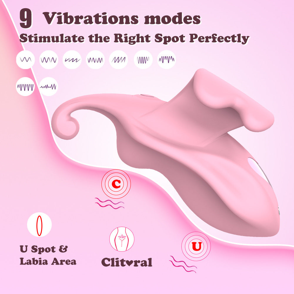 Finger Massage Device – 8-Mode Rechargeable Mini Massager