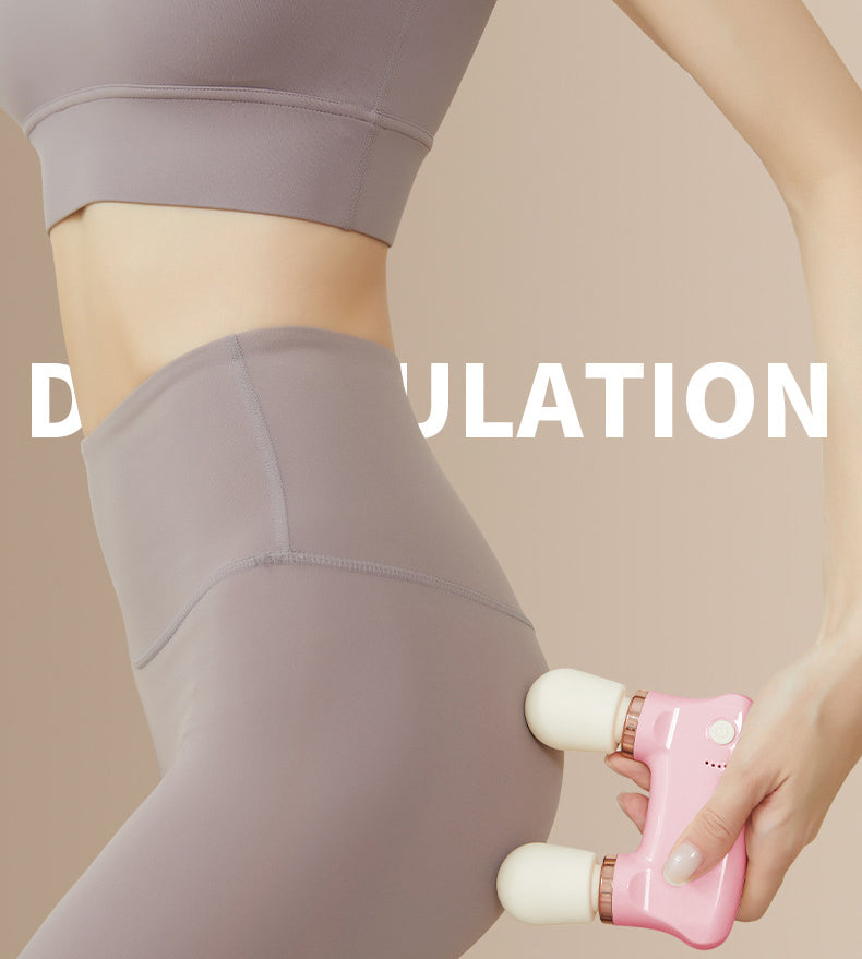 Dual Head Mini Massager - 5 Modes Quiet Operation