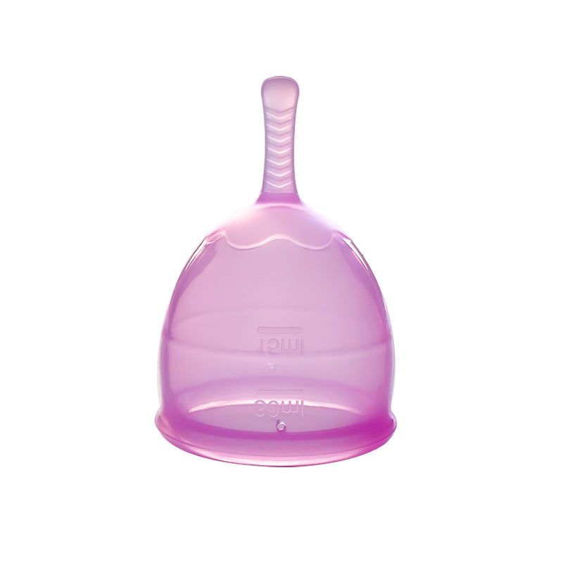 20/30Ml Transparent Silicone Menstrual Cup Medical Silicone Period Cup Menstrual Collector 3pcs