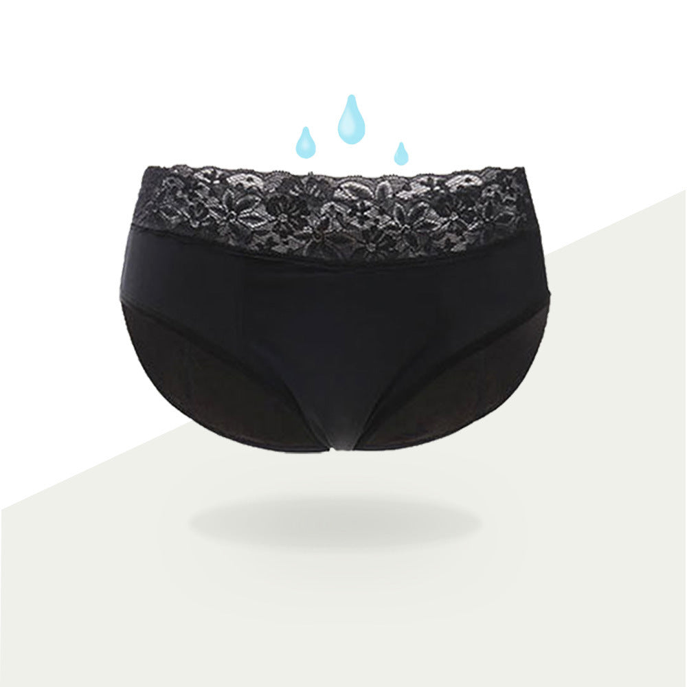 breathable and leak-proof high waist menstrual underwear Middle Flow 3pack
