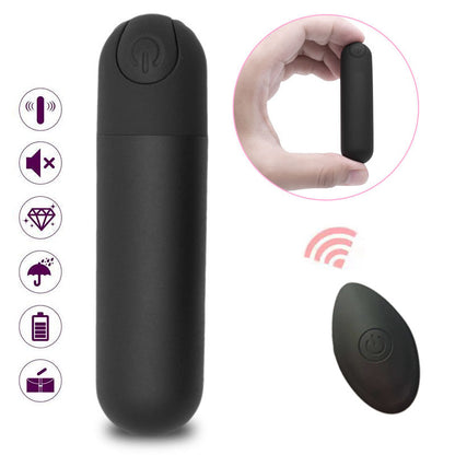 Masajeador portátil inalámbrico con control remoto.