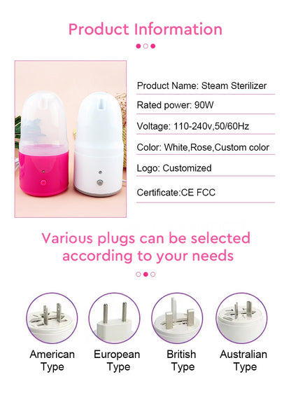 Portable Menstrual Cup Cleaner Quick Clean in 3 Minutes