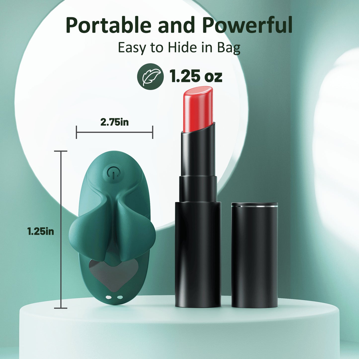 Finger Massage Device – 8-Mode Rechargeable Mini Massager