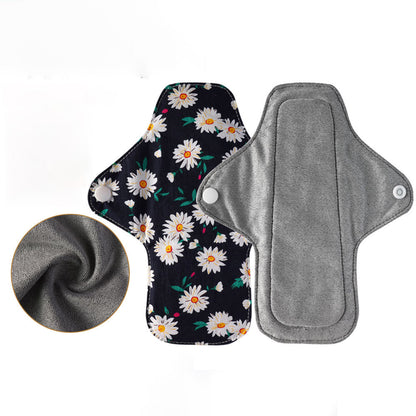 17*20cm reusable menstrual pads One-way moisture-wicking washable sanitary napkins 3PCS