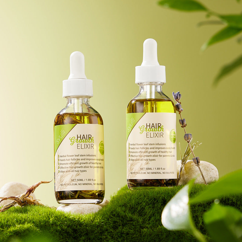 Aceite de masaje capilar con esencia de romero, 50 ml * 2