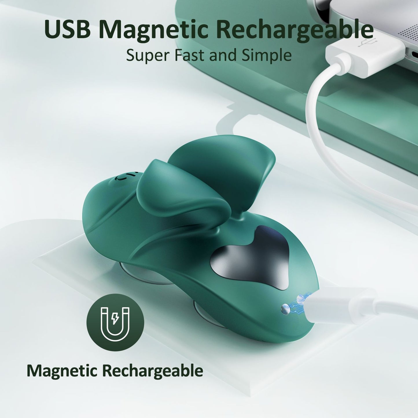 Finger Massage Device – 8-Mode Rechargeable Mini Massager