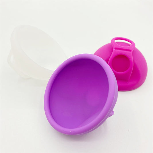 Silicone Period Disco Menstrual Disc Reusable Menstrual Disc 2PCS