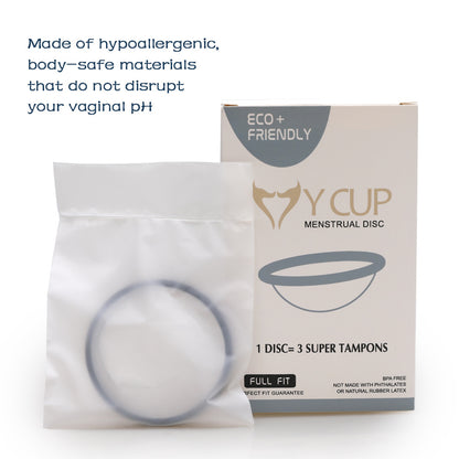 Disposable menstrual disc 12 pieces disposable menstrual ring
