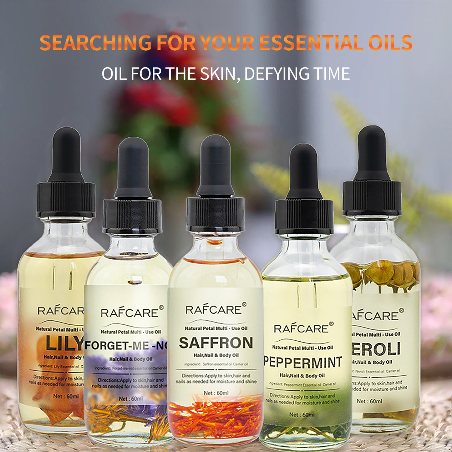 Plant dried flower essential oil skin care essential oil moisturizing