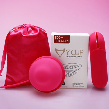 Copa Menstrual Disco de Silicona Extrafina para la Menstruación