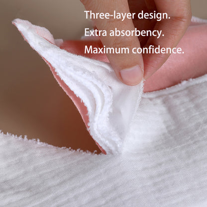 Reusable Menstrual Pads for Women Double-layer cotton gauze Large Period Pads Set