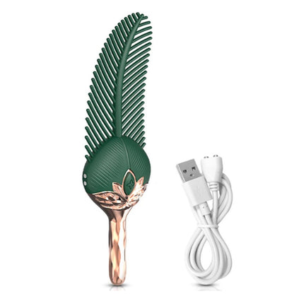 Mini masajeador de varita – 20 modos de vibración, relajación corporal completa, recargable por USB.
