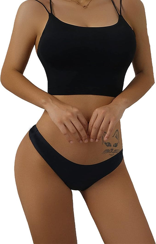 Menstrual underwear thong four-layer absorbent leak-proof Period underwear 5PCS Light Flows
