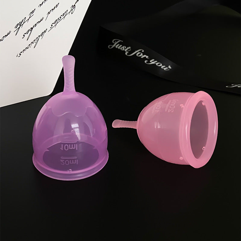 20/30Ml Transparent Silicone Menstrual Cup Medical Silicone Period Cup Menstrual Collector 3pcs