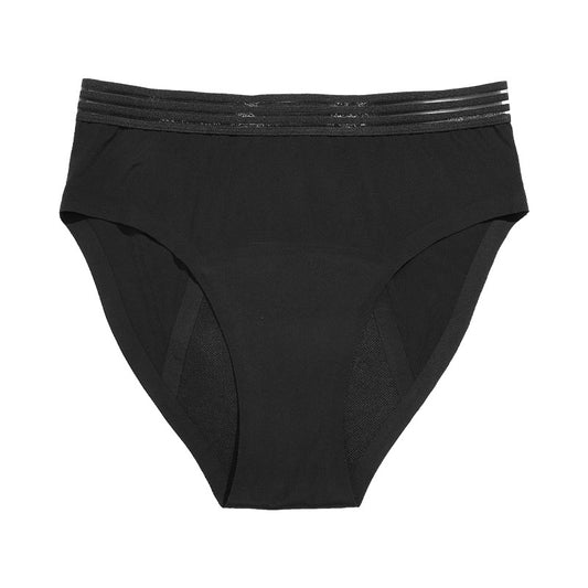 Period Underwear Absorbent Leakproof Panties Menstrual Sporty  Mid flow 3 Pcs