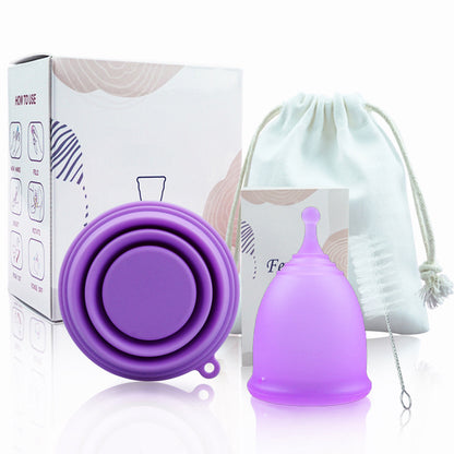 2 Pack Menstrual Cup Reusable Steriliser period Cup