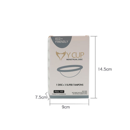 Disposable menstrual disc 12 pieces disposable menstrual ring
