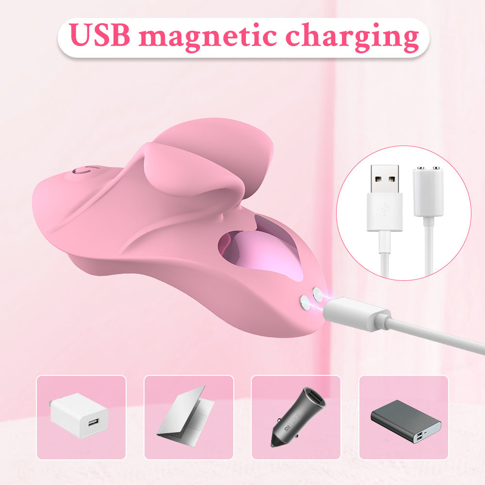 Finger Massage Device – 8-Mode Rechargeable Mini Massager