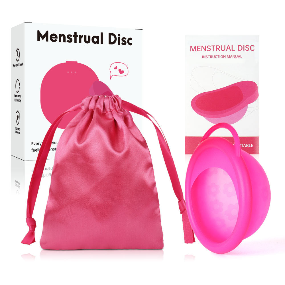 Menstrual Disc Made of Silicone, Menstrual Discs for Beginner