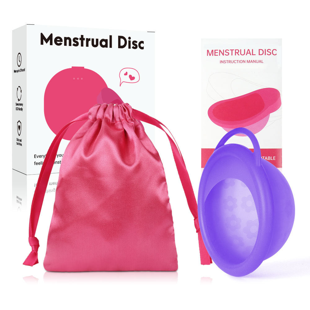 Menstrual Disc Made of Silicone, Menstrual Discs for Beginner