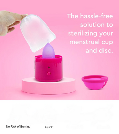 Portable Menstrual Cup Cleaner Quick Clean in 3 Minutes