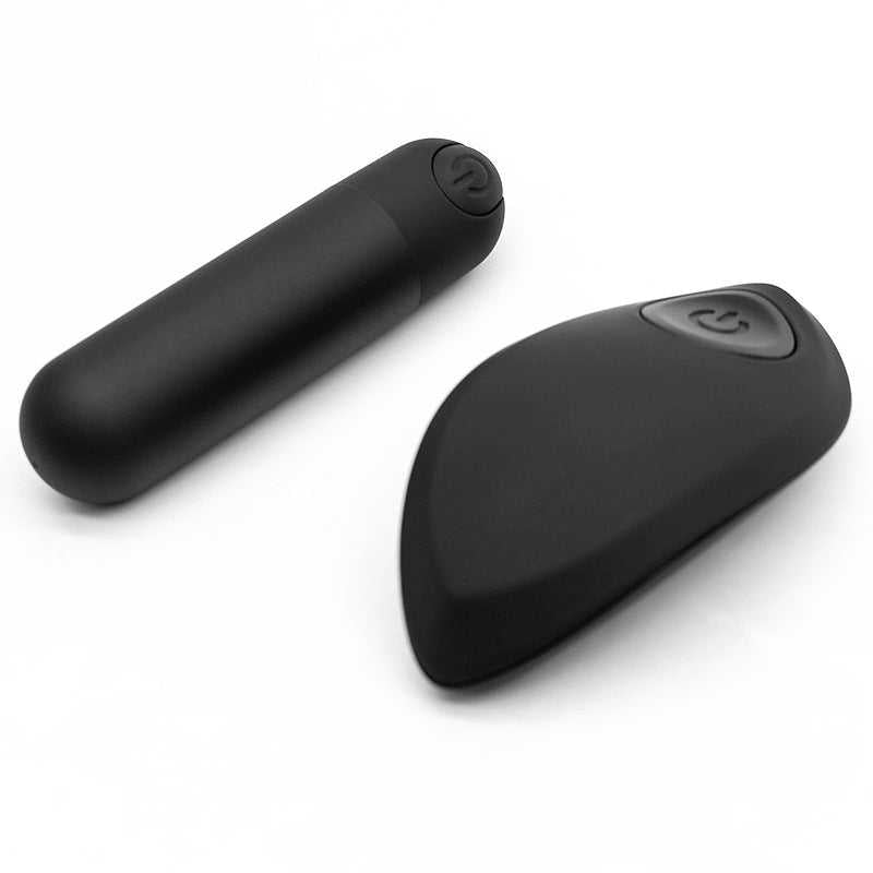 Masajeador portátil inalámbrico con control remoto.