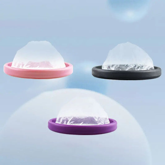 50 PCS Eco-friendly Disposable Menstruales Period Disc  Menstrual Disc Cup Silicone