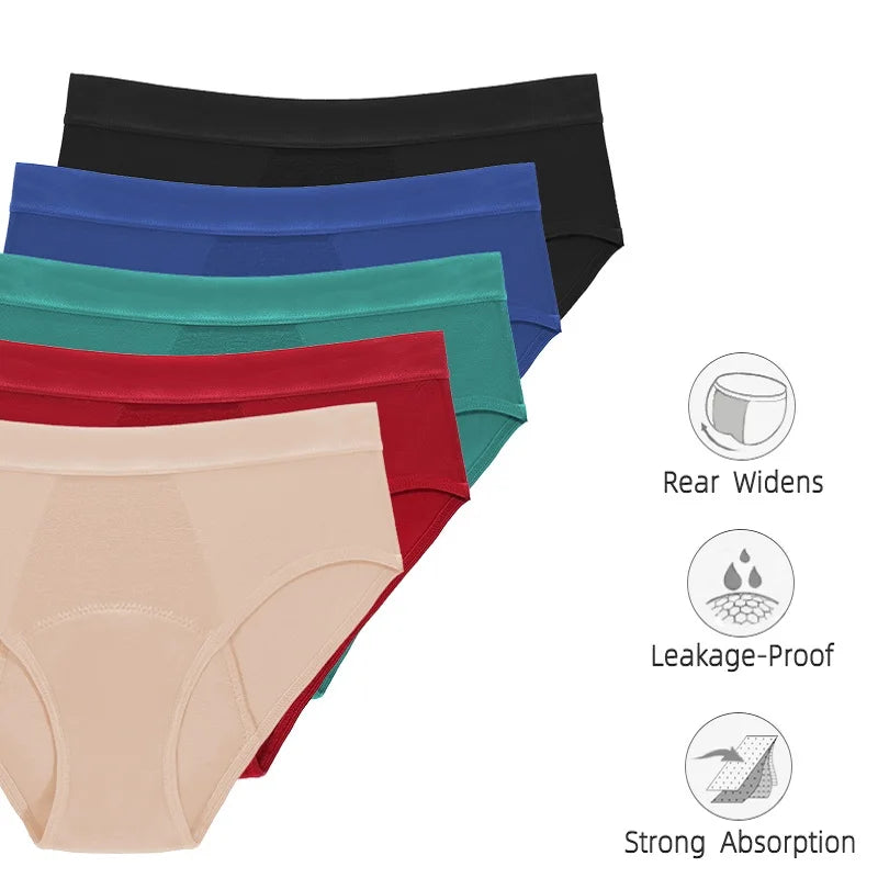Physiological Pants Four-layer Bamboo Fiber Leakproof Women Period Underwear Leak Proof Menstrual Period Panties Women Underwear