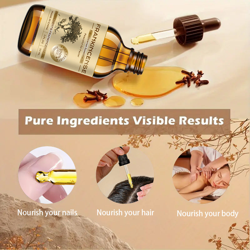 30ml *2 Aceite Esencial de Mastic con Rosa Hidratante y para Masaje de la Piel