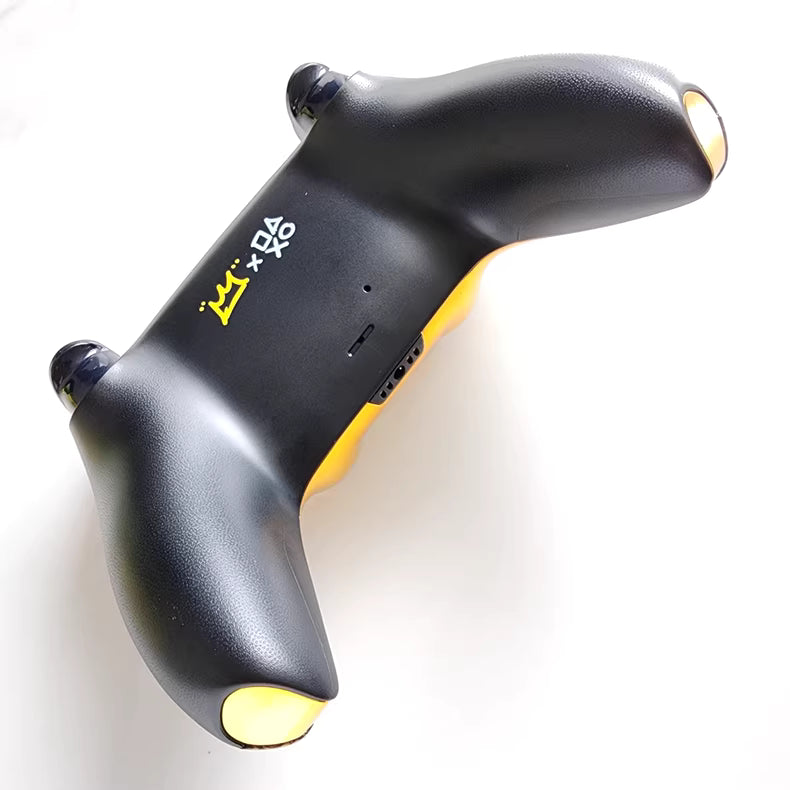 Sony original PS5 game controller modified and upgraded with Hall TMR joysticks: The Last of Us edition