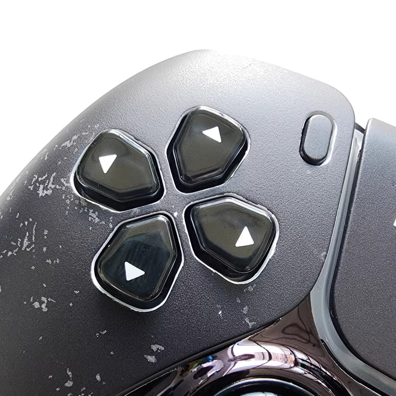 Sony original PS5 game controller modified and upgraded with Hall TMR joysticks: The Last of Us edition