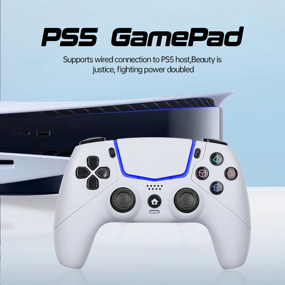 P5 wired game controller supports six axis motion sensing, suitable for P5 console, wired support for computer PC