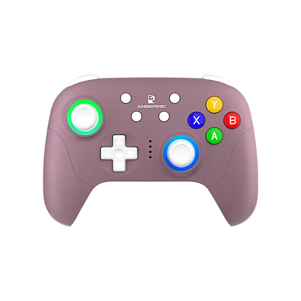 ANBERNIC RG P01 RGP01 Gamepad Wired Wireless Bluetooth for PC Android IOS Steam RGB XBOX Game Controller Hall Effect Joystick
