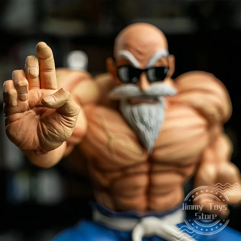*10cm Anime Dragon Ball figure GK Muscle Master Roshi Goku Kame Sennin Figurine PVC Action Figure Model Children Dolls Gift Toys