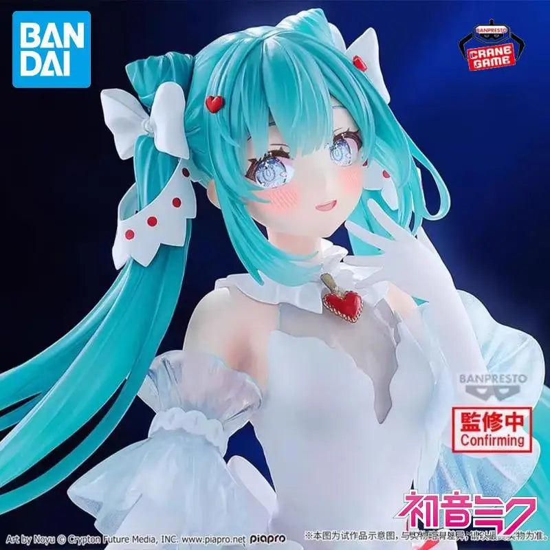 BANPRESTO In Stock EVOLVE Clearluxe Hatsune Miku -Clione Ver.- PVC 18CM Anime Action Figures Models Collection Kids Toys Gifts