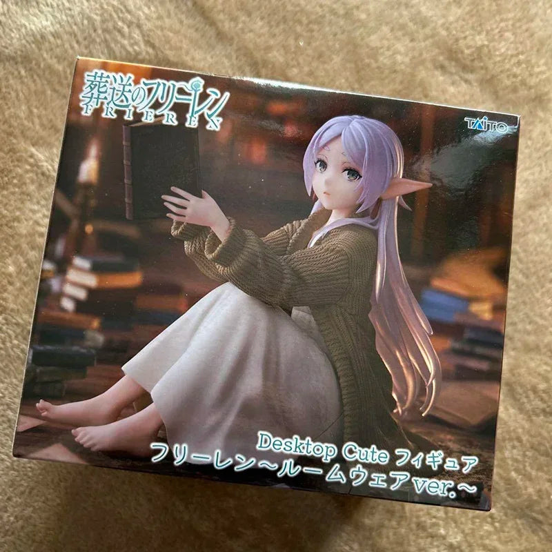 **TAITO Desktop  Cute Frieren: Beyond Journey's End Frieren Fern ~Room Wear Ver.~ PVC Anime Action Figures Model Collection Toy