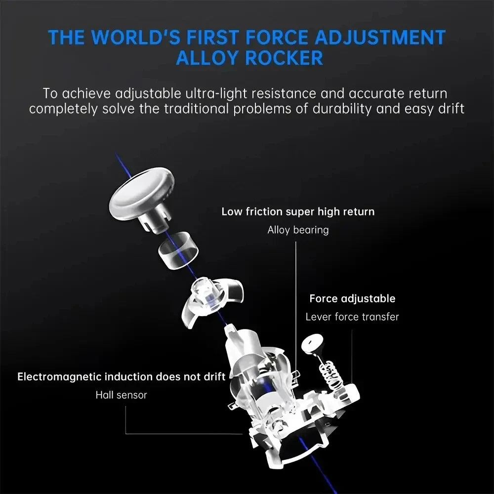 Flydigi Apex 4 Power Feedback Game Controller Mobile Pc Version Switch Suitable Handheld Grips Game Controller Peripherals Gift