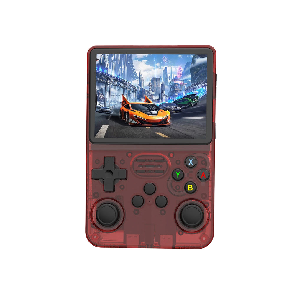 GAMINJA R36S Handheld Game Console 3.5Inch IPS 640x480 Screen Built in 64GB Memory Classic Games Portable Handheld Game Console