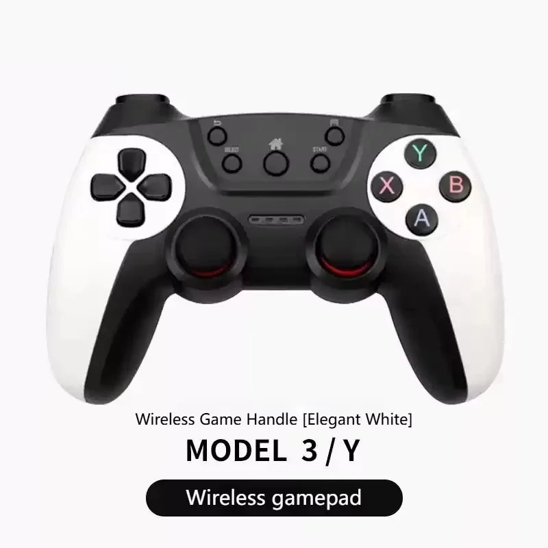 2025 NEW Wireless USB Game Controller for Tesla Model Y/3/X/S Double Player Online TV PC PS3 Steam Compatible Gaming Accessory