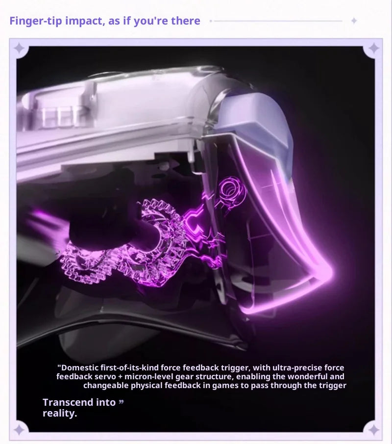 INSTOCK MIHoYo Honkai Star Rail Castorice APEX 5 Elite Limited Gamepads Wireless Gamepad Bluetooth Game Controller Gift PC