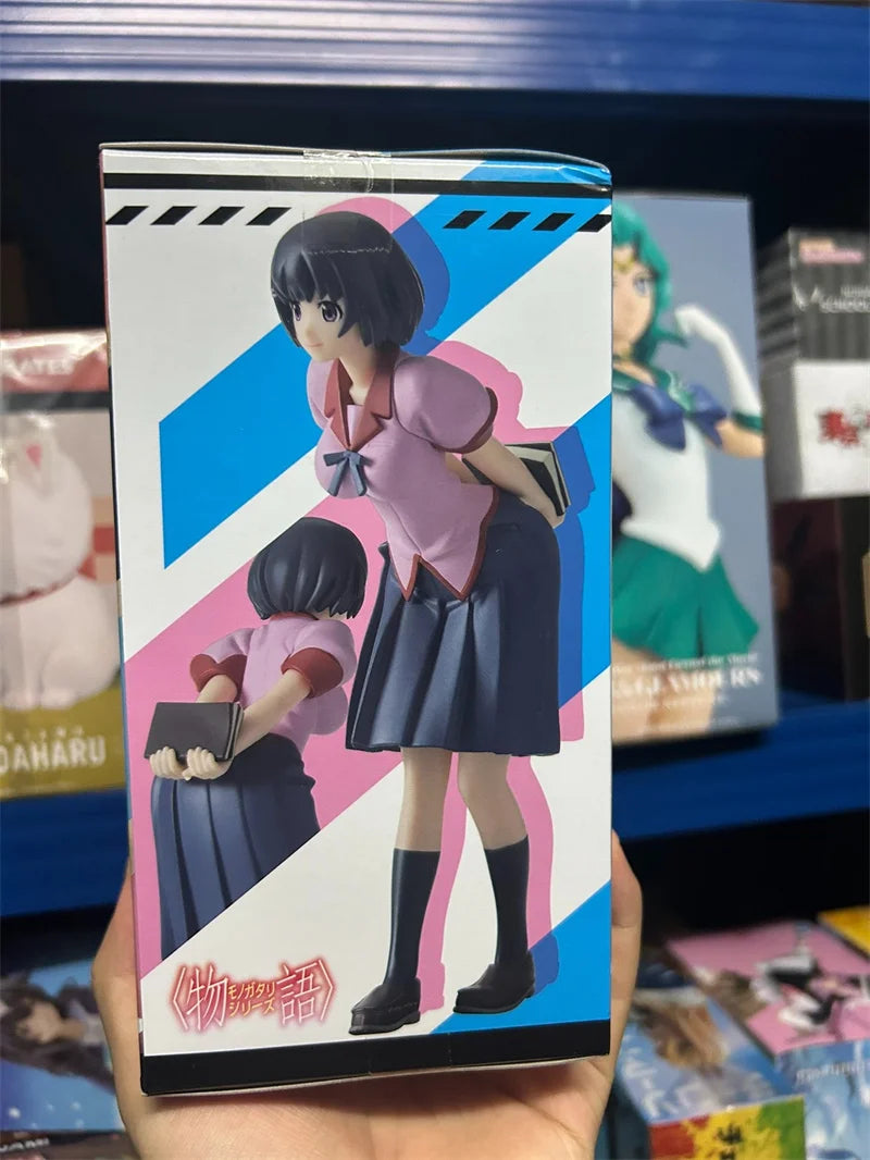 In Stock Original SEGA  Monogatari Series Hanekawa Tsubasa PVC Anime Figure Action Figures Model Toys