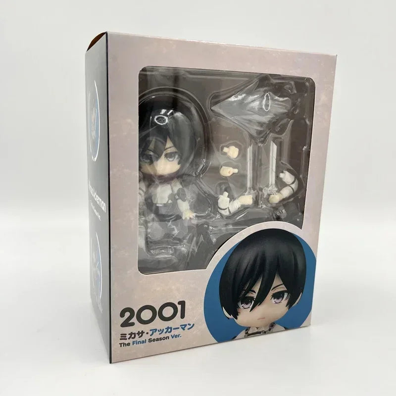 #435 Attack on Titan Armin Arlert Anime Girl Figure Levi Ackerman Action Figure Shingeki no Kyojin Figurine Model Doll Toys Gift
